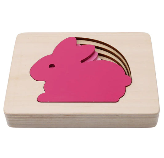 Wooden Montessori Puzzle for 1-3 Year Olds