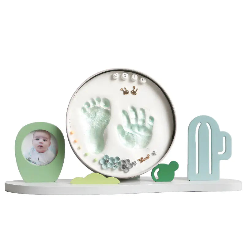DIY Baby Handprint and Footprint Keepsake Kit