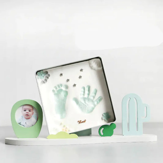 DIY Baby Handprint and Footprint Keepsake Kit