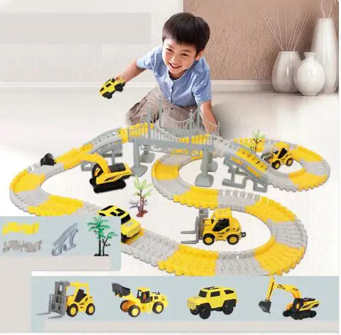 Track Builder Car Toy Kit
