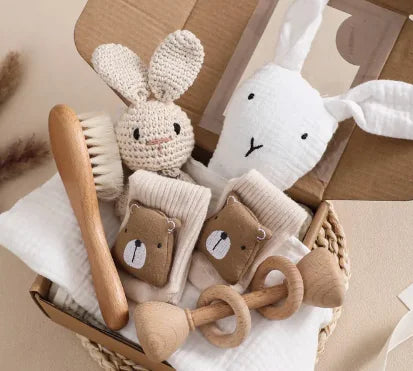 BabyShower Newborn Welcome Kit (Fox/bunny)