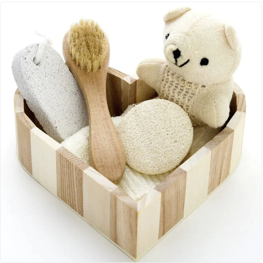 Eco Wooden Bath Set