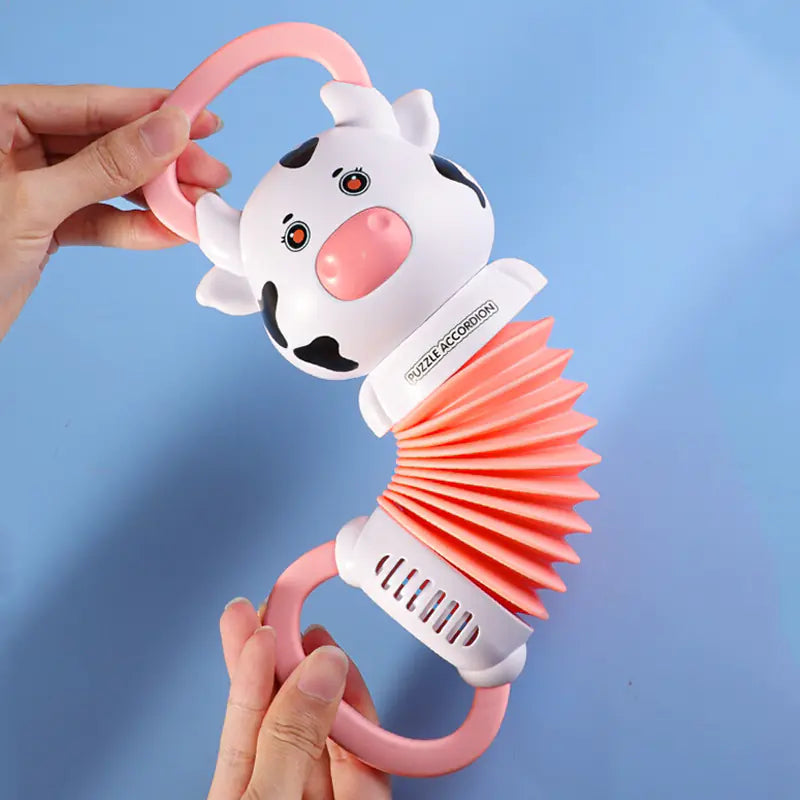 Cute Fox Musical Accordion Toy for Baby Development