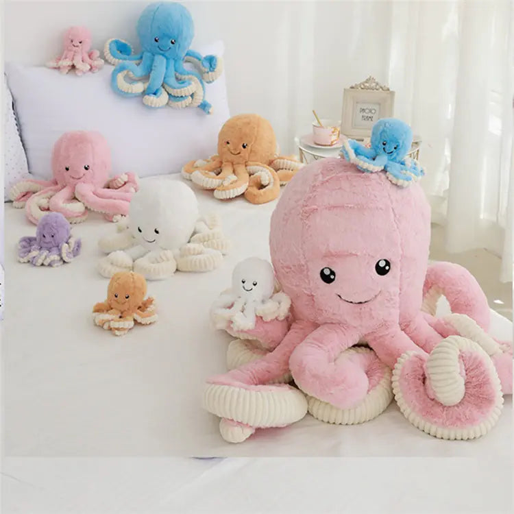 Plush Octopus Baby Toy - Stuffed Octopus Doll