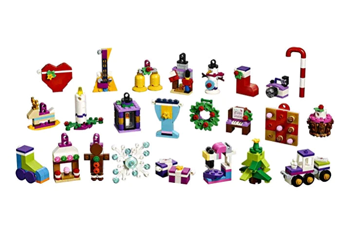 Christmas Countdown Calendar Building Blocks Toy