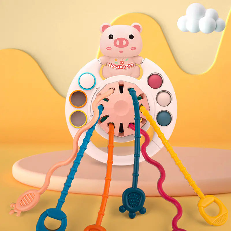 Cross-Border Baby Toy for Teething and Finger Exercise