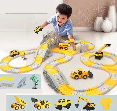 Track Builder Car Toy Kit
