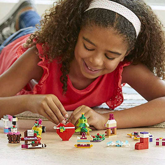 Christmas Countdown Calendar Building Blocks Toy