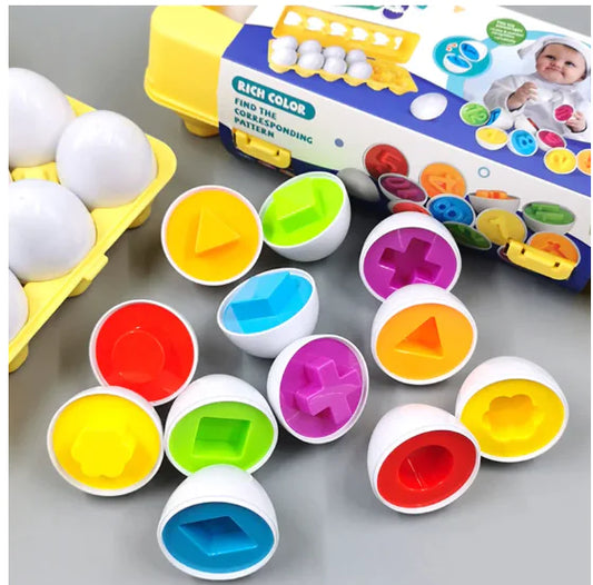 Smart Egg Puzzle - Montessori Educational Toy