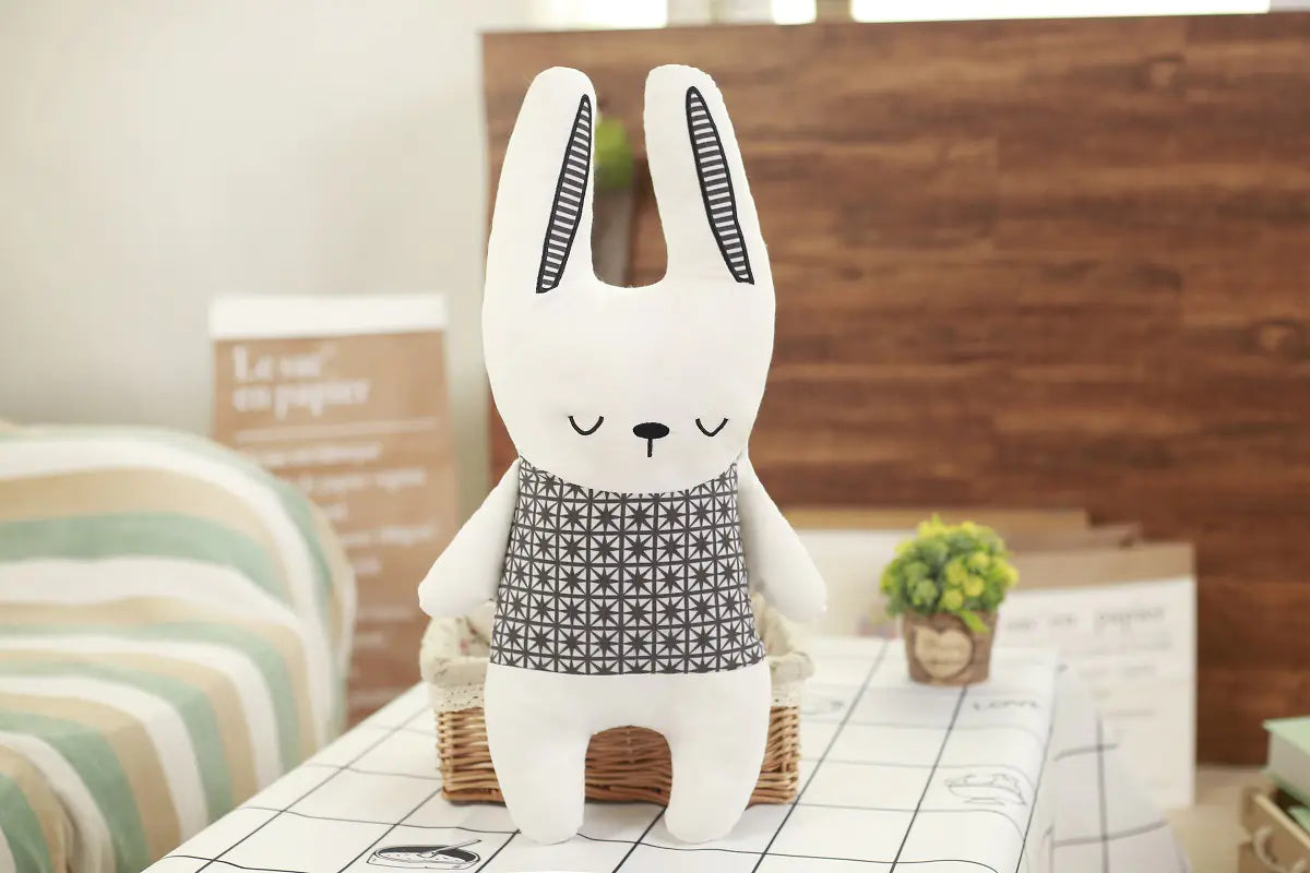 Cute Rabbit Unicorn Bear Plush Baby Comfort Toy