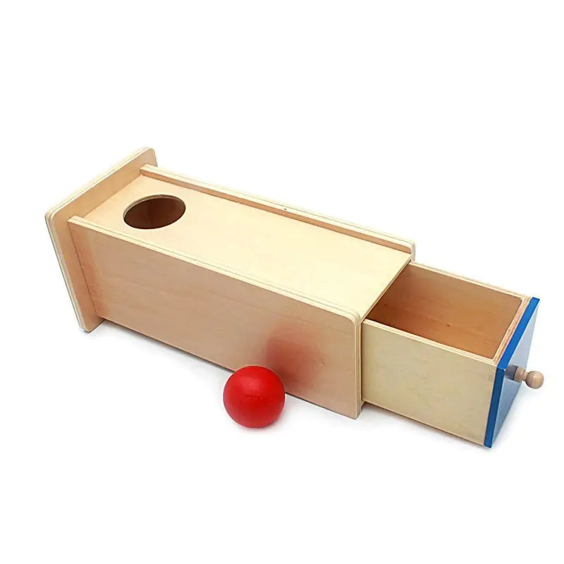 Montessori Wooden Drawer Box for Educational Toys