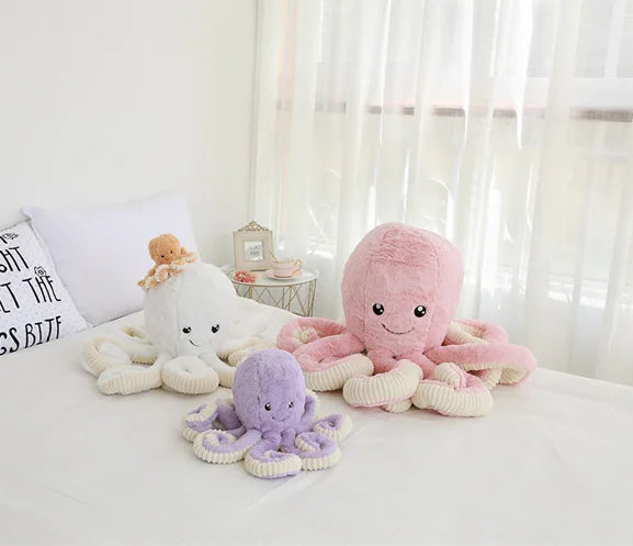 Plush Octopus Baby Toy - Stuffed Octopus Doll