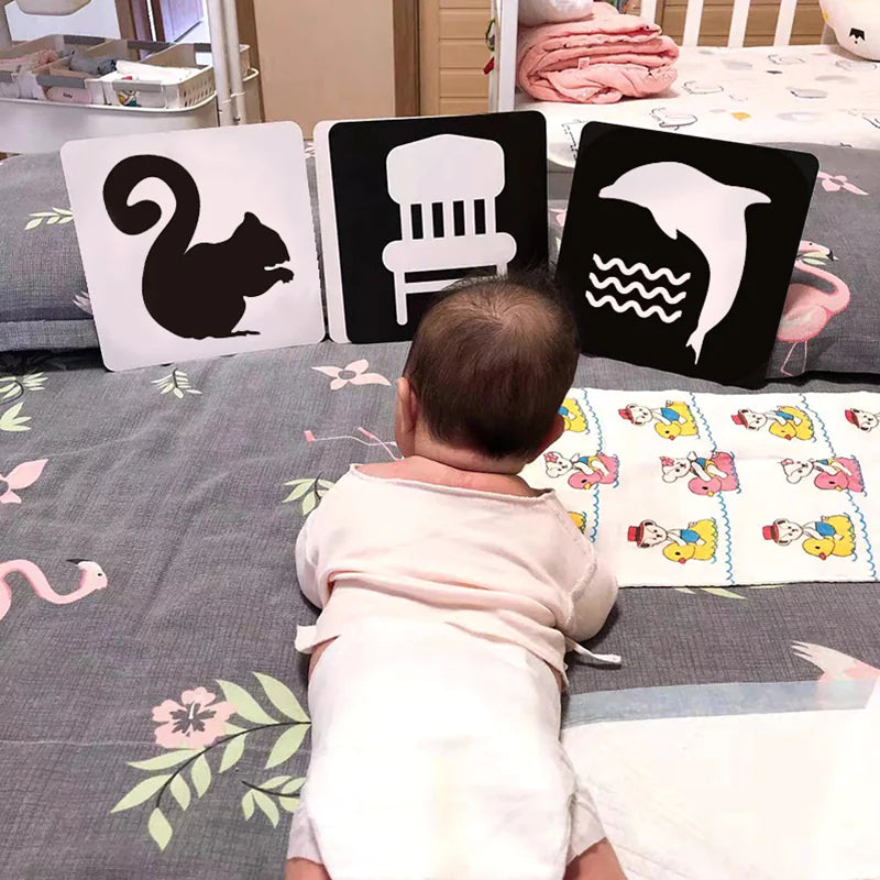Montessori Black and White Visual Stimulation Cards