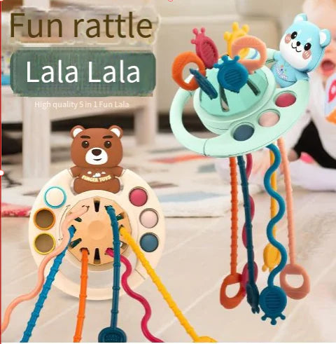Cross-Border Baby Toy for Teething and Finger Exercise