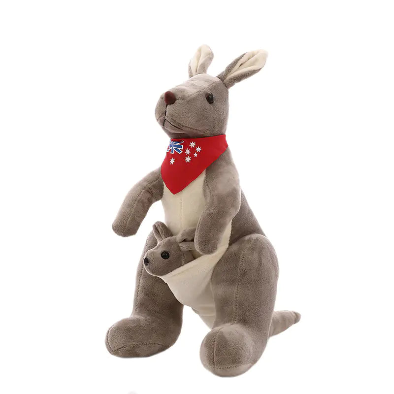 Plush Toy Kangaroo Set - Mother and Baby