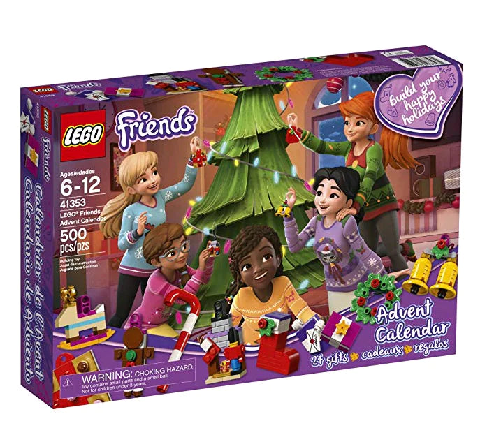 Christmas Countdown Calendar Building Blocks Toy