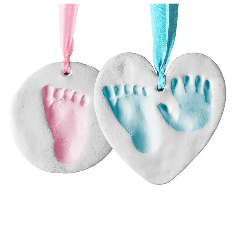 Baby Handprint and Footprint Frame - Newborn Keepsake