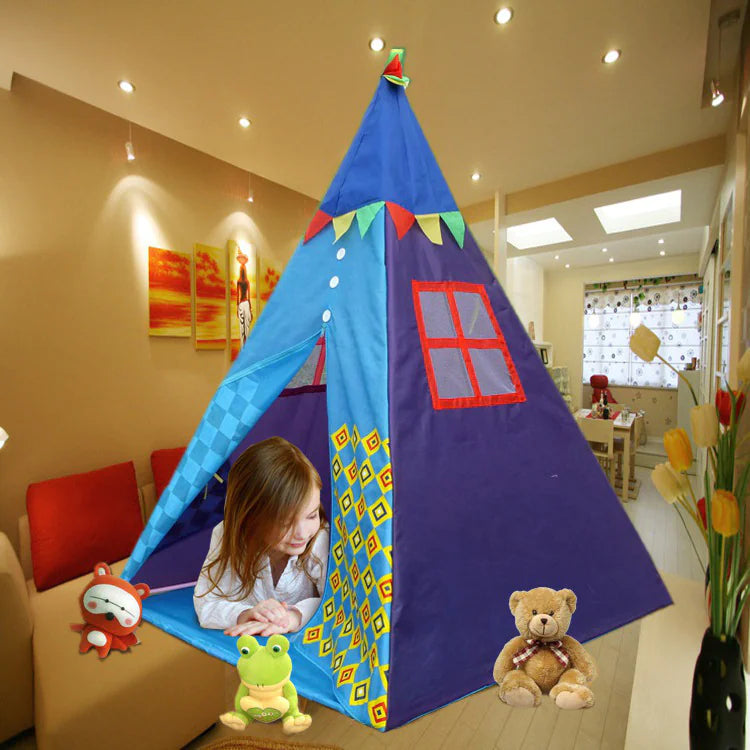 Indian Baby Tent for Kids, Outdoor Playhouse Toy