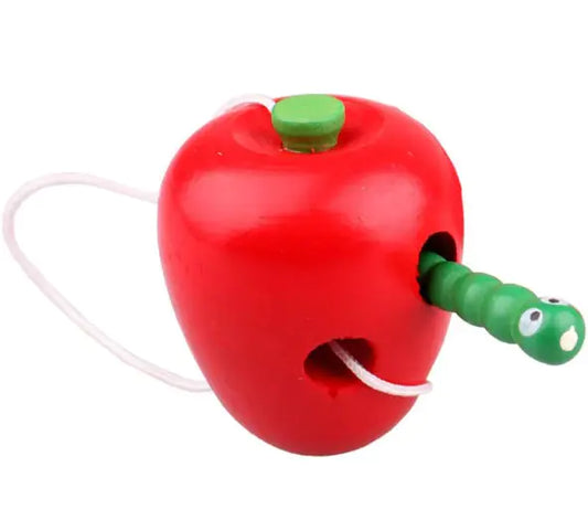 Montessori Watermelon-Cheese Threading Game