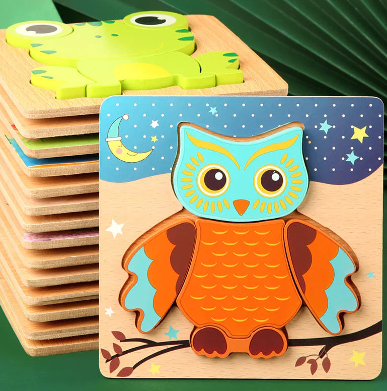 Montessori Wooden Educational Puzzle Board
