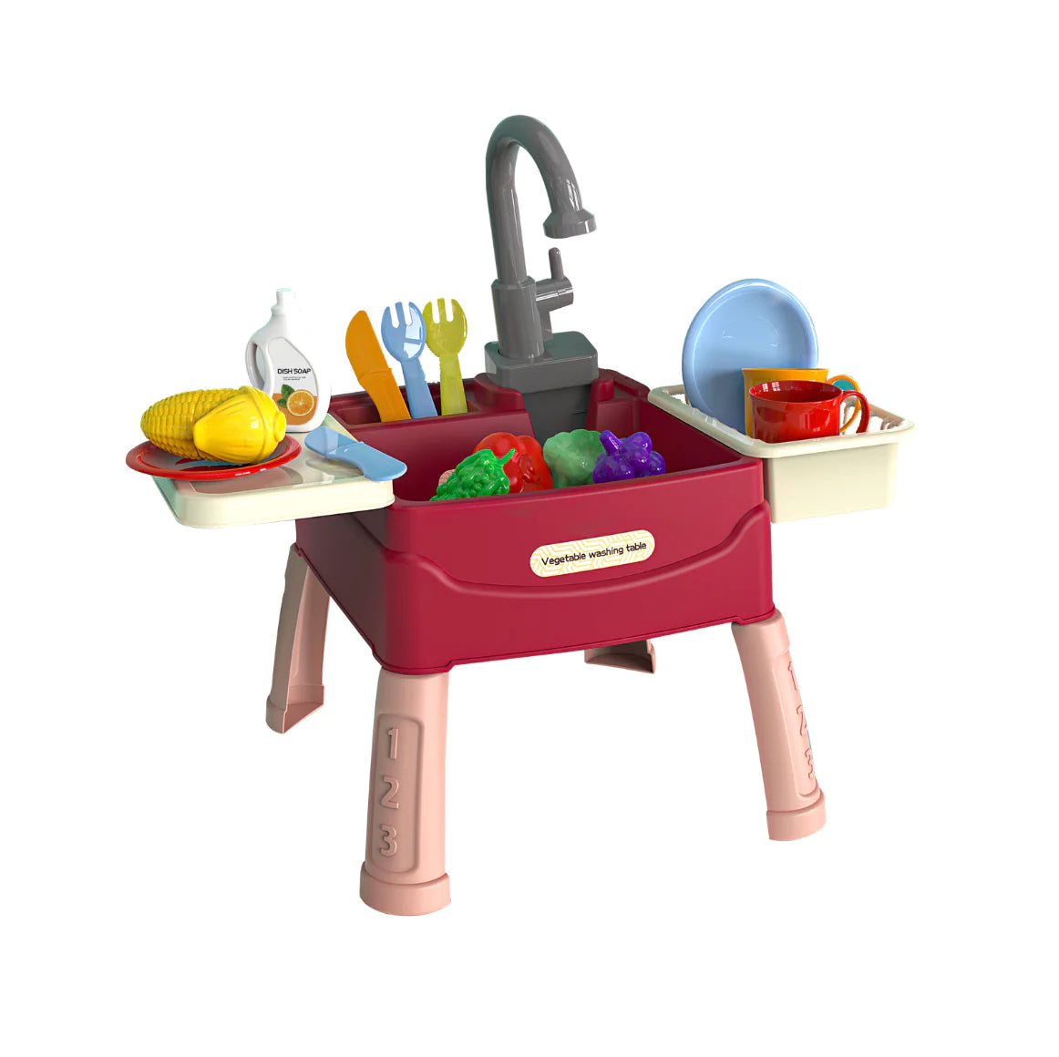 Kids’ Electric Dishwashing Toy Set