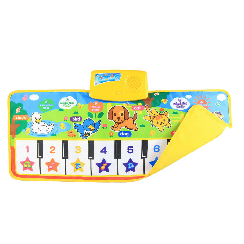 Baby Activity Piano Mat with Animal Sounds and Songs