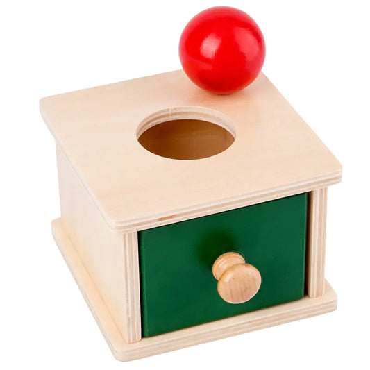 Montessori Wooden Drawer Box for Educational Toys