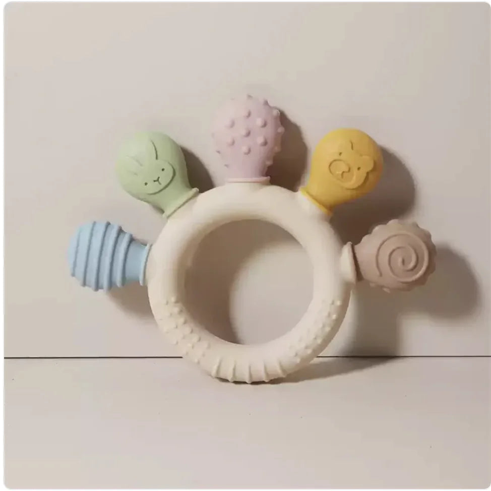 Silicone Baby Hand Teether