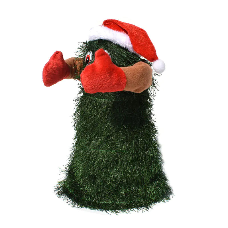 Christmas Tree Plush Dancing Toy Elf