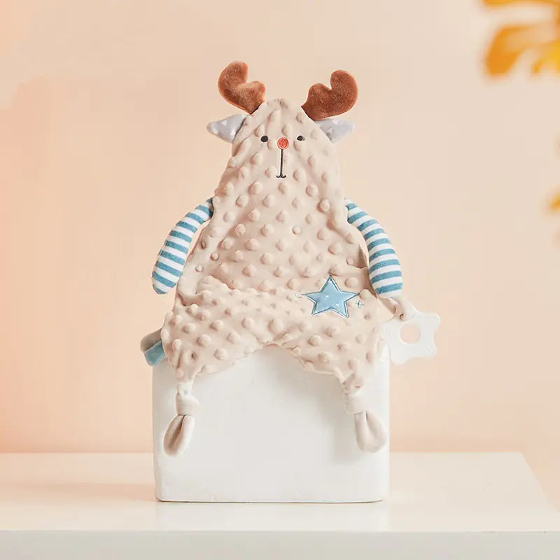 Kawaii Bunny Ears Baby Comfort Towel and Teether Toy