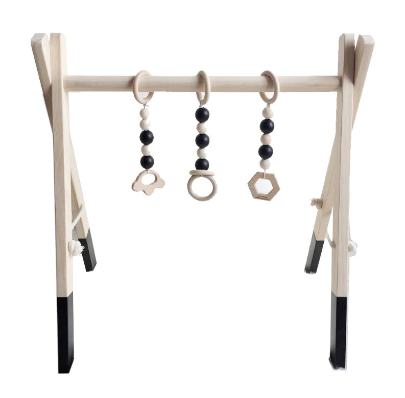 Kids Fitness Equipment, Baby Gym Rack, Wooden Craft