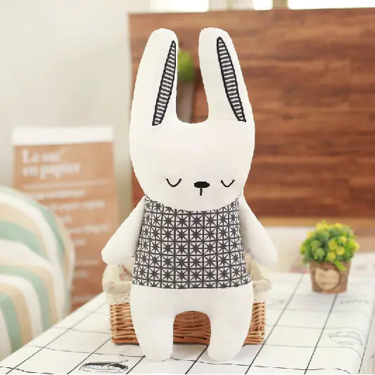 Cute Rabbit Unicorn Bear Plush Baby Comfort Toy
