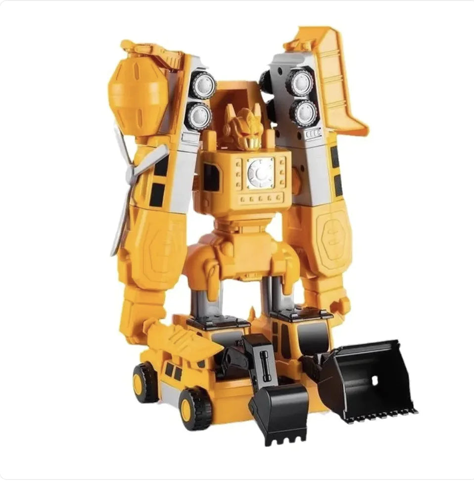 Magnetic Transforming Builder Car Toy