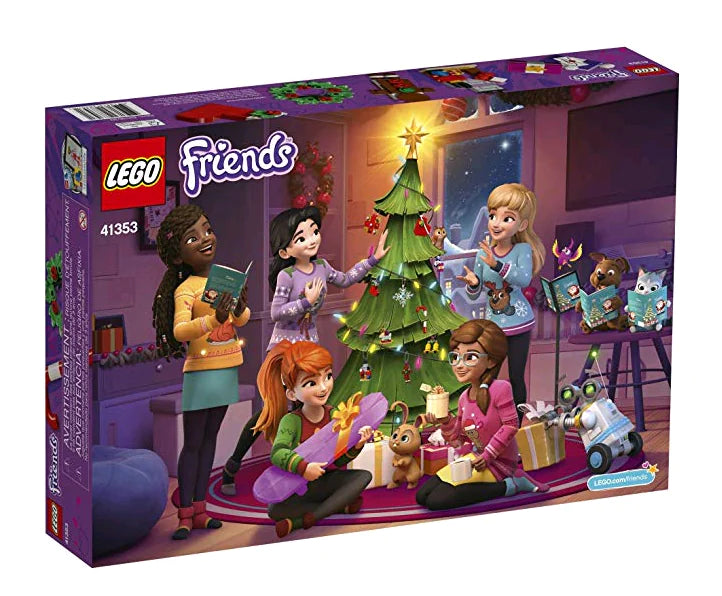 Christmas Countdown Calendar Building Blocks Toy