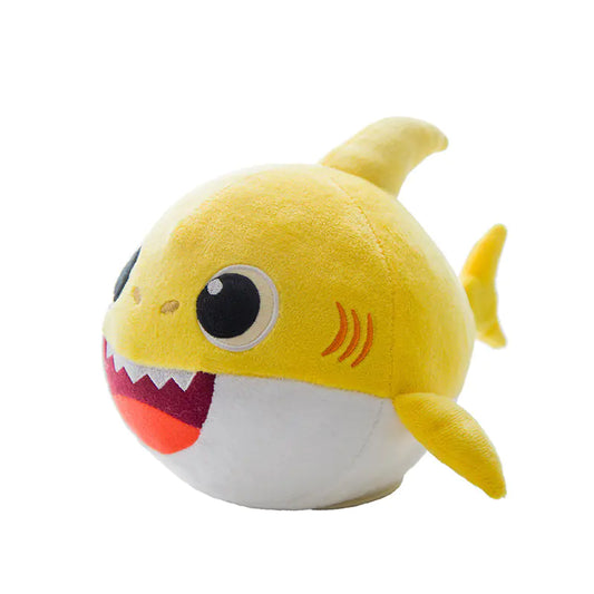 Singing Baby Shark Plush Toy with Light and Sound