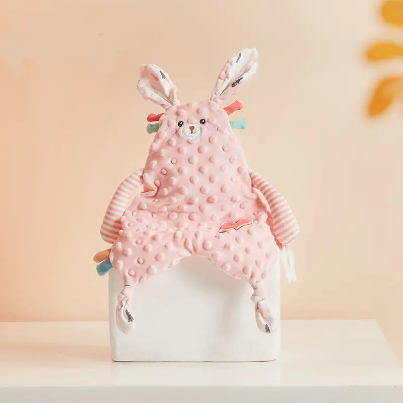 Kawaii Bunny Ears Baby Comfort Towel and Teether Toy