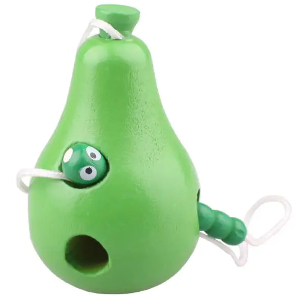 Montessori Watermelon-Cheese Threading Game