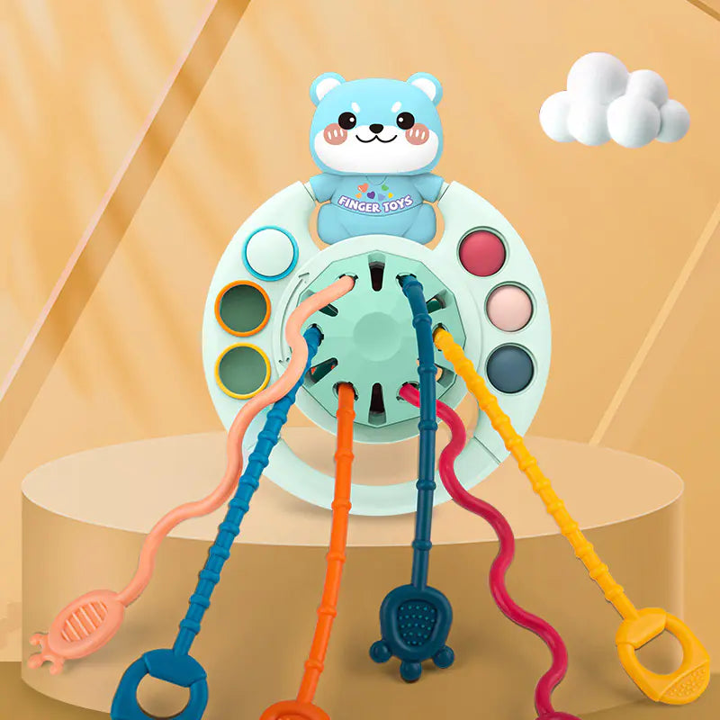 Cross-Border Baby Toy for Teething and Finger Exercise
