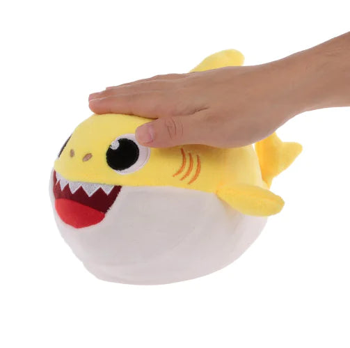 Singing Baby Shark Plush Toy with Light and Sound
