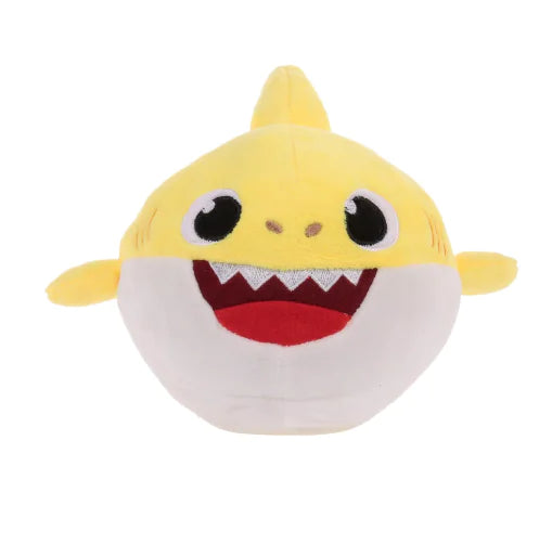 Singing Baby Shark Plush Toy with Light and Sound