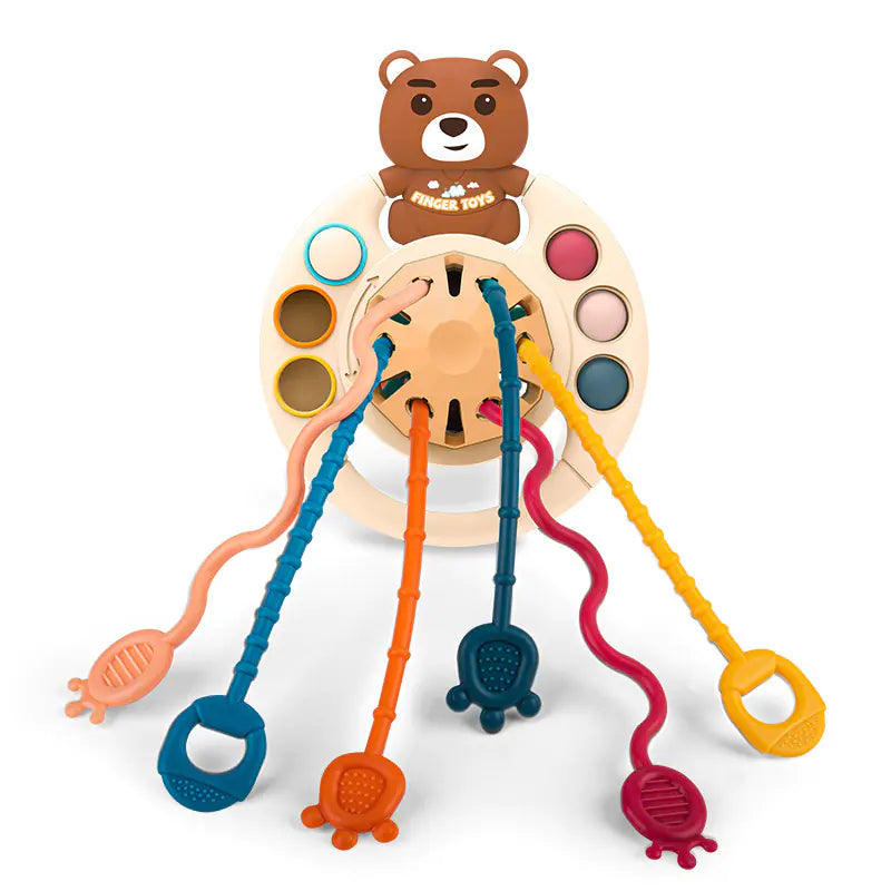 Cross-Border Baby Toy for Teething and Finger Exercise
