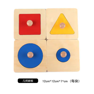 Montessori Wooden Drawer Box for Educational Toys