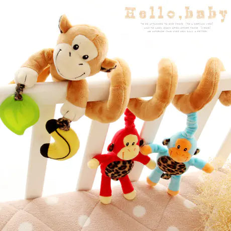 Sozzy Multifunctional Musical Baby Crib Toy with Plush