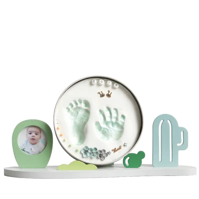 DIY Baby Handprint and Footprint Keepsake Kit
