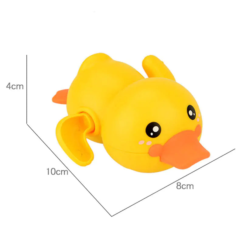 Wind-Up Bath Duck Toy for Kids