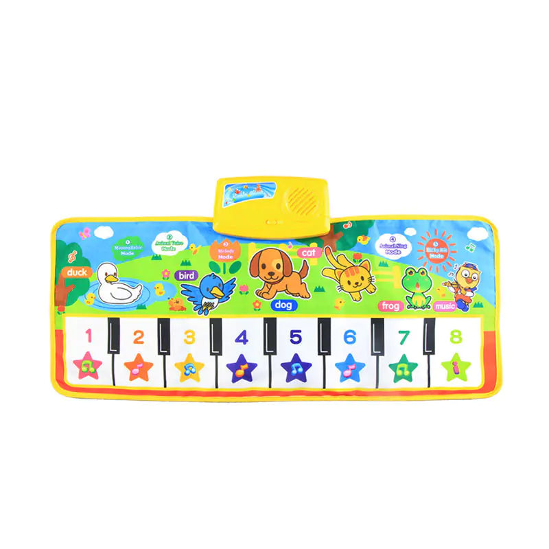 Baby Activity Piano Mat with Animal Sounds and Songs